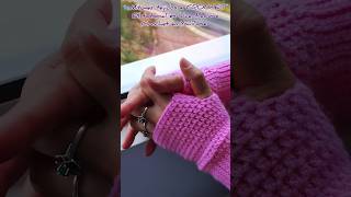 🧤Mitones Guantes sin dedos a CROCHET [upl. by Beker736]