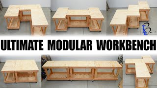 Ultimate Modular Workbench A Design for Everyone [upl. by Novahc]