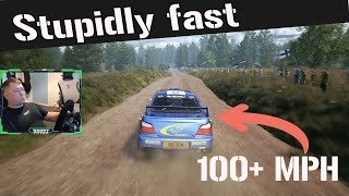 This is one of the fastest Rallys in EA Sports WRC [upl. by Therron934]