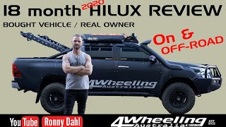 2020 HILUX REVIEW 18 months [upl. by Notnroht]