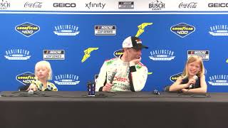 NASCAR press conference Brad Keselowski postrace after breaking 110race drought at Darlington [upl. by Alia]