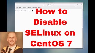 How To Disable SELinux on CentOS 7 [upl. by Leopoldeen798]