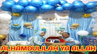 Tasyakuran aqiqah Mamas Zaidan [upl. by Eniarol360]