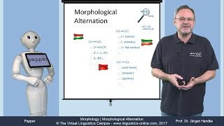 MOR106  Morphological Alternation [upl. by Davy]