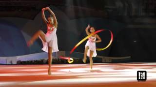 Dina and Arina Averina 2015 Gala  Kazan  AverinaTwins [upl. by Johst]