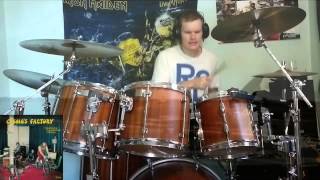 Drum cover Creedence Clearwater Revival  Run Through the Jungle [upl. by Rahr]