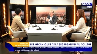 La Quotidienne 17052024  Les mécaniques de la ségrégation au collège [upl. by Bond367]