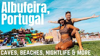 Albufeira Portugal Travel Guide Benagil Caves Nightlife amp more [upl. by Cornie]