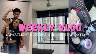 WEEKLY VLOG ✰  APARTMENT HUNTING Build a bear date ♡ [upl. by Aicilla]