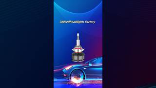 LED car lamp wick assembly processheadlightsled360360ledminiledheadlightledheadlights [upl. by Oirom751]