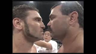 Don Frye vs Ken Shamrock 1sportsru [upl. by Kcaz]