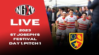 LIVE RUGBY ST JOSEPHS FESTIVAL 2023  DAY 1 PITCH 1 [upl. by Coral]