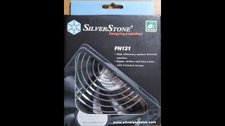 SilverStone Everflow FN121 MampF MolexD  Tach Signal Plug amp Grill Fan Review Pt 1 [upl. by Airat531]