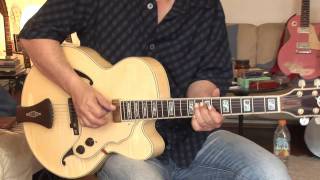 Ibanez Archtop AF 105 F  NT Part 2 [upl. by Spielman]