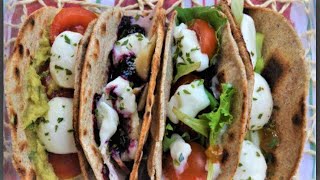 Piadine Integrali con Verdure Ricetta semplice Piadine [upl. by Ludovick]