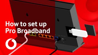 How to set up your Vodafone Pro Broadband  Support  Vodafone UK [upl. by Gilly]