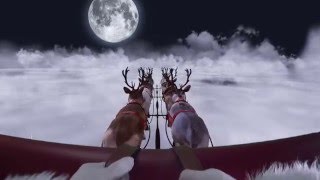 First Person Santa Claus Santa with a GoPro [upl. by Aicetel842]