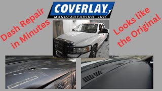 Coverlay® Dash Cover and Vent Cover installation for Dodge Ram 3500 Part  22 805CBLK [upl. by Inverson]