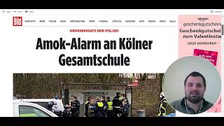 AmokAlarm an Kölner Gesamtschule köln Chorweiler schule [upl. by Salahcin]