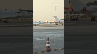 DELHI IGI AIRPORT A321 LANDING Smooth and Steady shorts [upl. by Aneloaup]