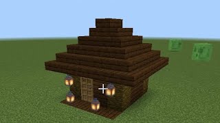 Survival House Minecraft part 1 [upl. by Jonie315]