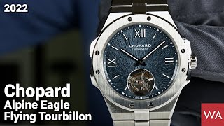 CHOPARD Alpine Eagle Flying Tourbillon in Lucent Steel A223 [upl. by Siderf]