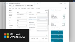 How to create a purchase order in Dynamics 365 Business Central [upl. by Royd]