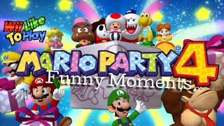 WiiLikeToPlay  Mario Party 4 Funny Moments [upl. by Aivull488]