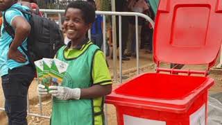 Laudato Si Center Uganda Comboni LSCCU cleans Namugongo Martyrs shrine on 4th June 2024 [upl. by Eendyc]