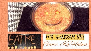 GAJAR ka Halwa for Children  SUPER quick and EASY recipe [upl. by Adyl]