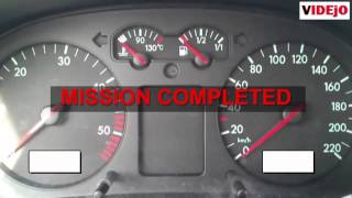 How to reset service light on VW Golf 4 [upl. by Nylirehs]