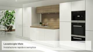 Come installare la lavastoviglie Miele [upl. by Ynabe365]