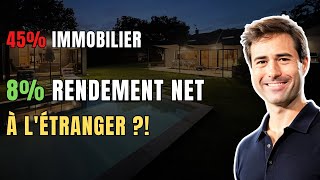 Mon Portefeuille Immobilier Dévoilé  45 de mon Patrimoine Rentabilité Surprenante à lÉtranger [upl. by Shaina]