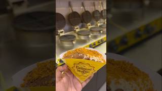 Belgian Waffle shorts ytshortsindia waffle belgianwaffles indianstreetfood dessert [upl. by Donal]