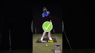 Stop Fatting Your Iron Shots  Simple Golf Swing Lesson [upl. by Ainirtac782]