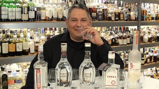 Vodka Taste Test 5  Another 5 Of The Best To Review [upl. by Ellwood]