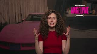 Emmy Rossum Discusses Her Meeting With the Real ANGELYNE [upl. by Alaster]