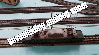 2018 Bovenleiding analoog spoor Monteren Catenary analogue track Installation [upl. by Deryl70]