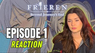 Frieren Reaction  Episode 1  Beautiful Setup for an Emotional Story [upl. by Saint511]