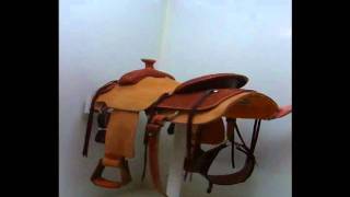 Cactus Saddlery 145quot Team Roping Saddle [upl. by Hnah]