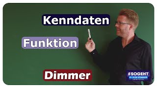 Dimmer  Kenndaten und Funktion  Leistungselektronik  einfach und anschaulich erklärt [upl. by Boehike352]