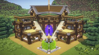 Minecraft  Ultimate Survival House Tutorial [upl. by Eseerehs]