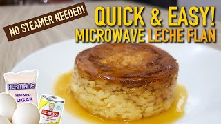 Microwave Leche Flan  Quick amp Easy Recipe  Sarap Food Channel [upl. by Prady398]