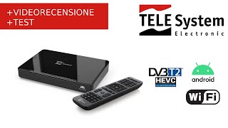 Telesystem T2 UP Il Decoder Android con a bordo digitale terrestre DVBT2 Rendi smart la tua TV [upl. by Ifar]