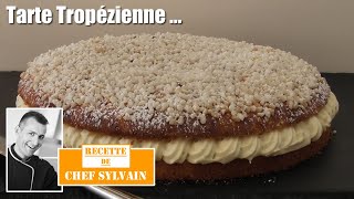 Tarte tropézienne  Recette par Chef Sylvain [upl. by Brookhouse]