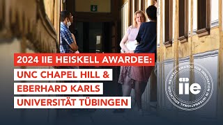 2024 IIE Heiskell Awardees UNCChapel Hill and University of Tübingen [upl. by Ahen78]