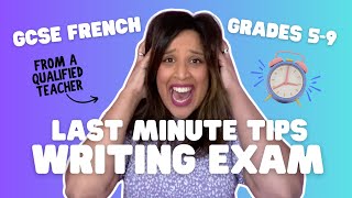 GCSE FRENCH WRITING HOW TO GET FULL MARKS Revision Tips AQA [upl. by Pomfrey338]