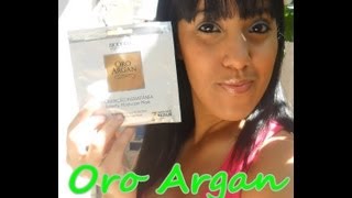 ResenhaMáscara Oro Argan Bioderm  dica [upl. by Rapp]