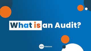 What is an Audit [upl. by Mateusz]