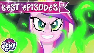 Best of Friendship Is Magic 💍 A Canterlot Wedding Part 1 amp 2  My Little Pony Full Episodes [upl. by Sulokcin]